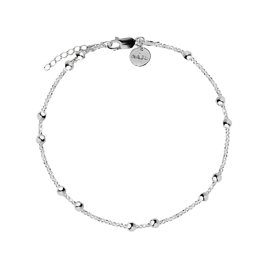 Najo 'Mattina' Sterling Silver Anklet A6857