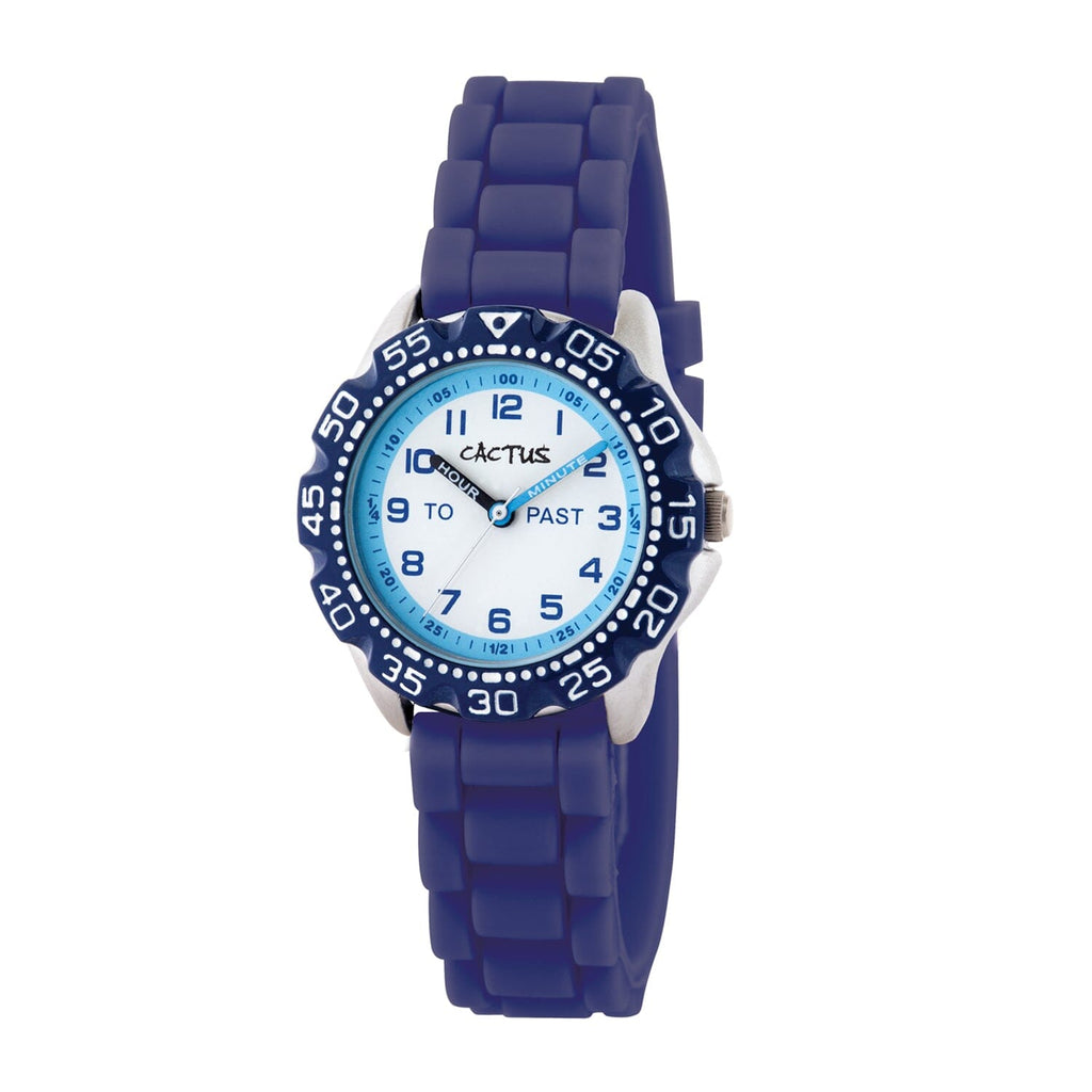 Cactus Blue Time Teacher Watch CAC148M03