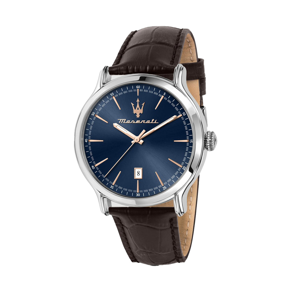 Maserati Epoca Brown Leather Watch R8851118016