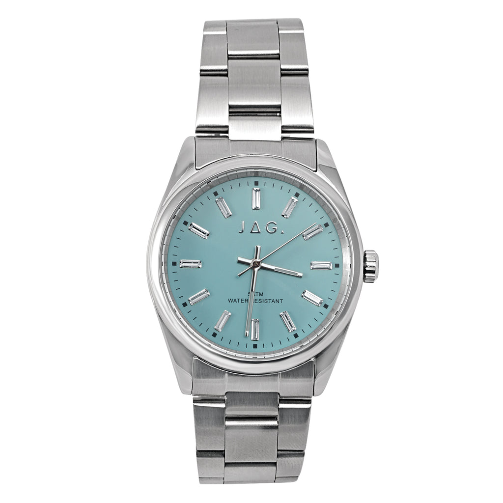 Jag Kallista Turquoise Crystal Dial Watch J2735A