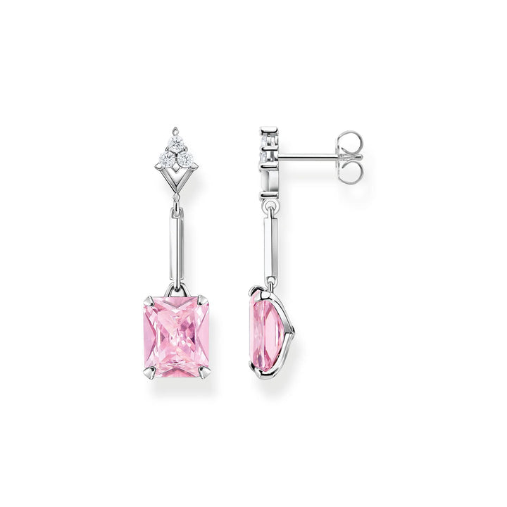 Thomas Sabo Heritage Pink Cubic Zirconia Drop Studs H2177P