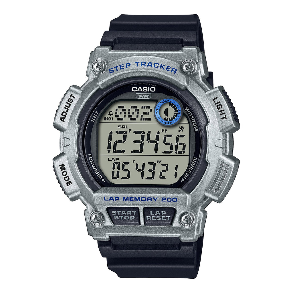 Casio Digital Step Tracker Runners Watch WS2100H-1A2