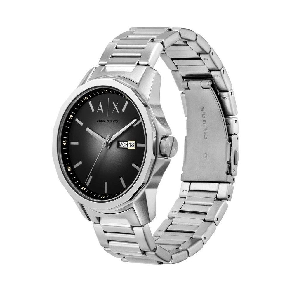 Armani Exchange 'Banks' Stainless Steel Analogue Watch AX176