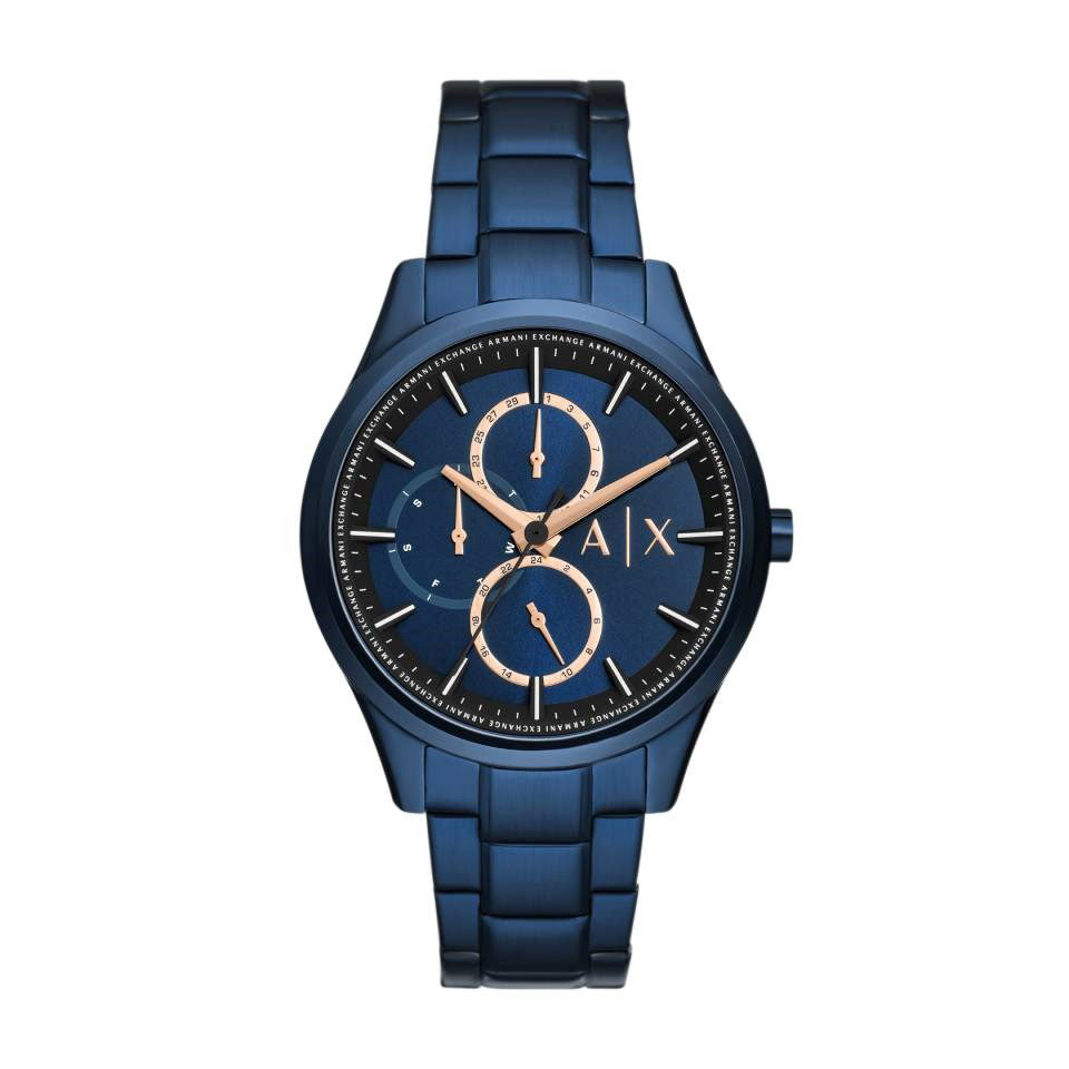 Armani Exchange 'Dante' Multi-Function Blue Watch AX1881