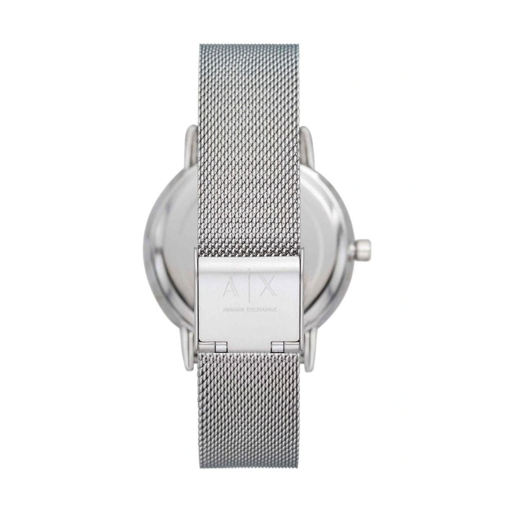 Armani Exchange 'Lola' Blue Mesh Analogue Watch AX5599