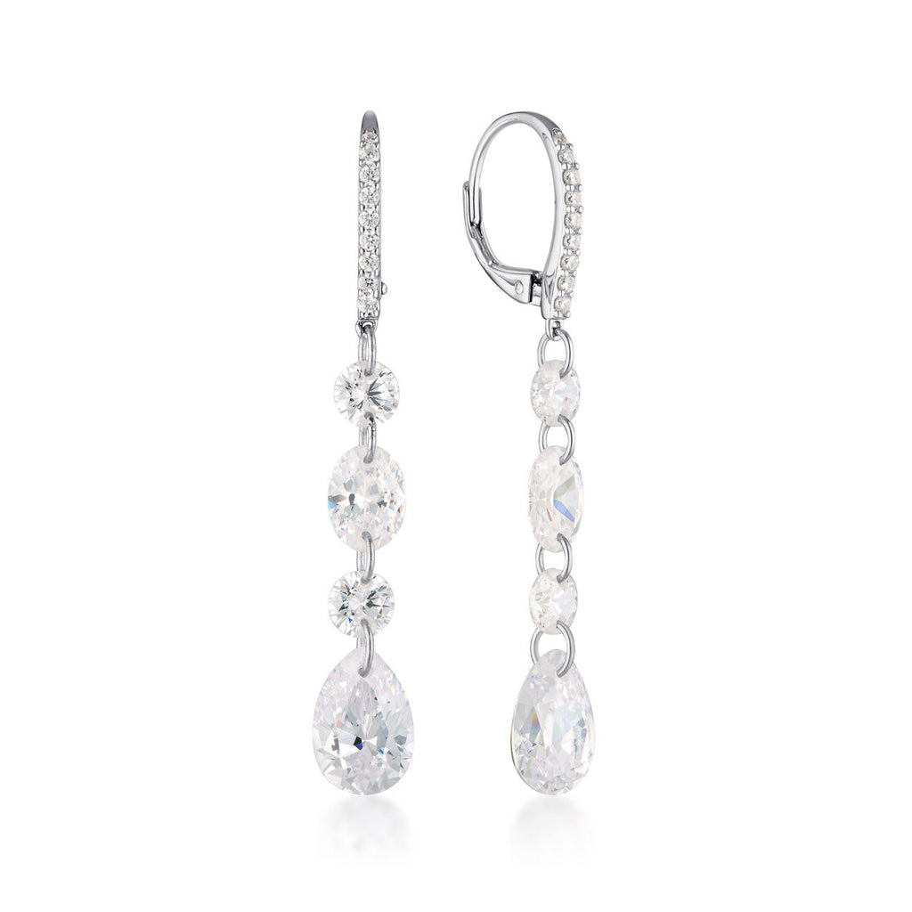 Georgini Mirage Olga Cubic Zirconia Earrings IE1168W