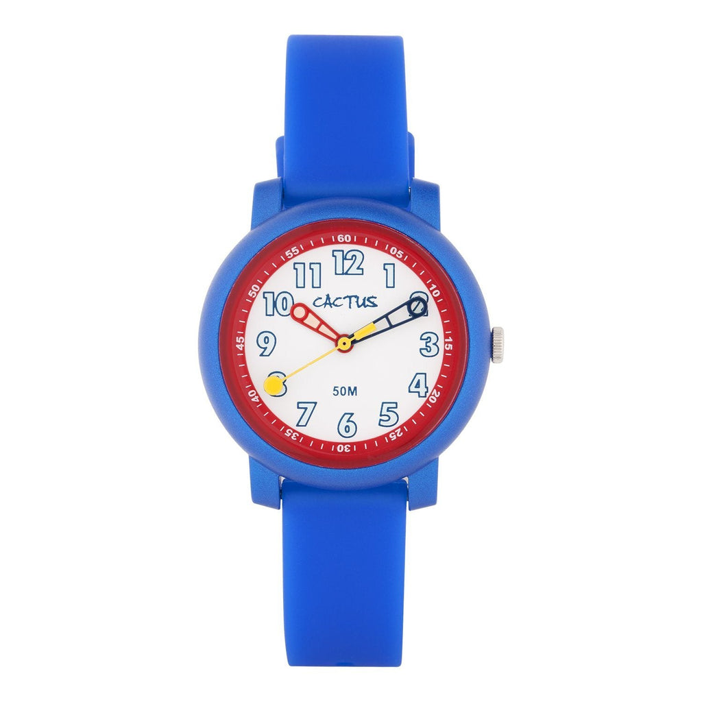 Cactus Blue Silicone Watch CAC131M03