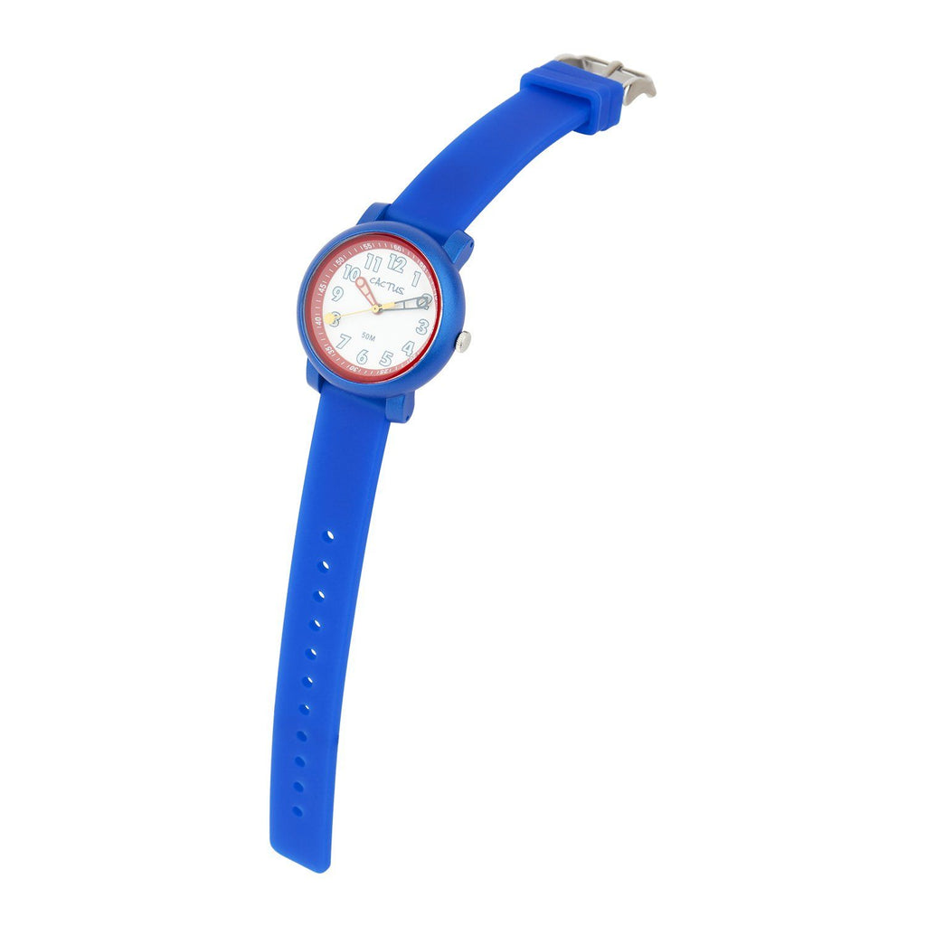 Cactus Blue Silicone Watch CAC131M03