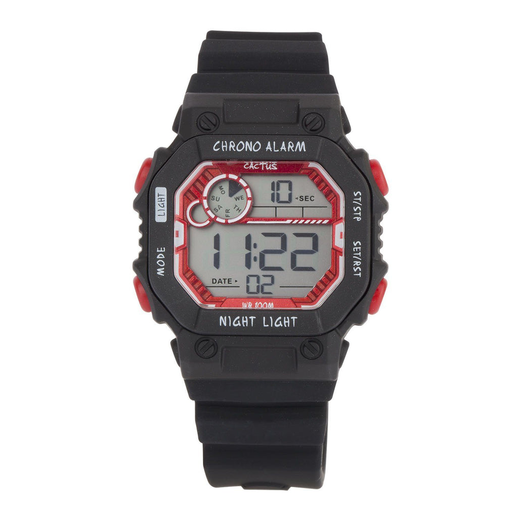 Cactus Fiesta Chronograph Black Digital Watch CAC122M01