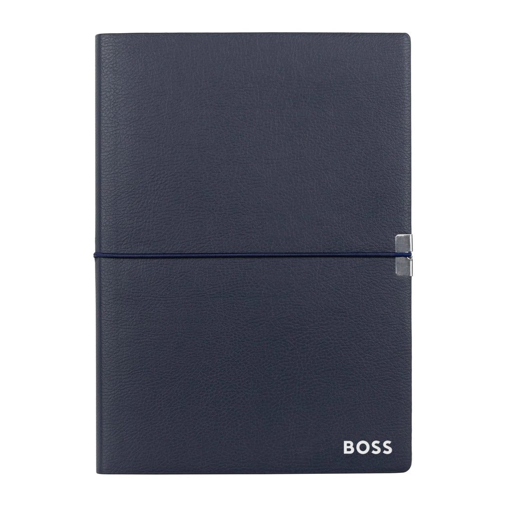 Hugo Boss Storyline Navy Lined A5 Notebook HNH124NL