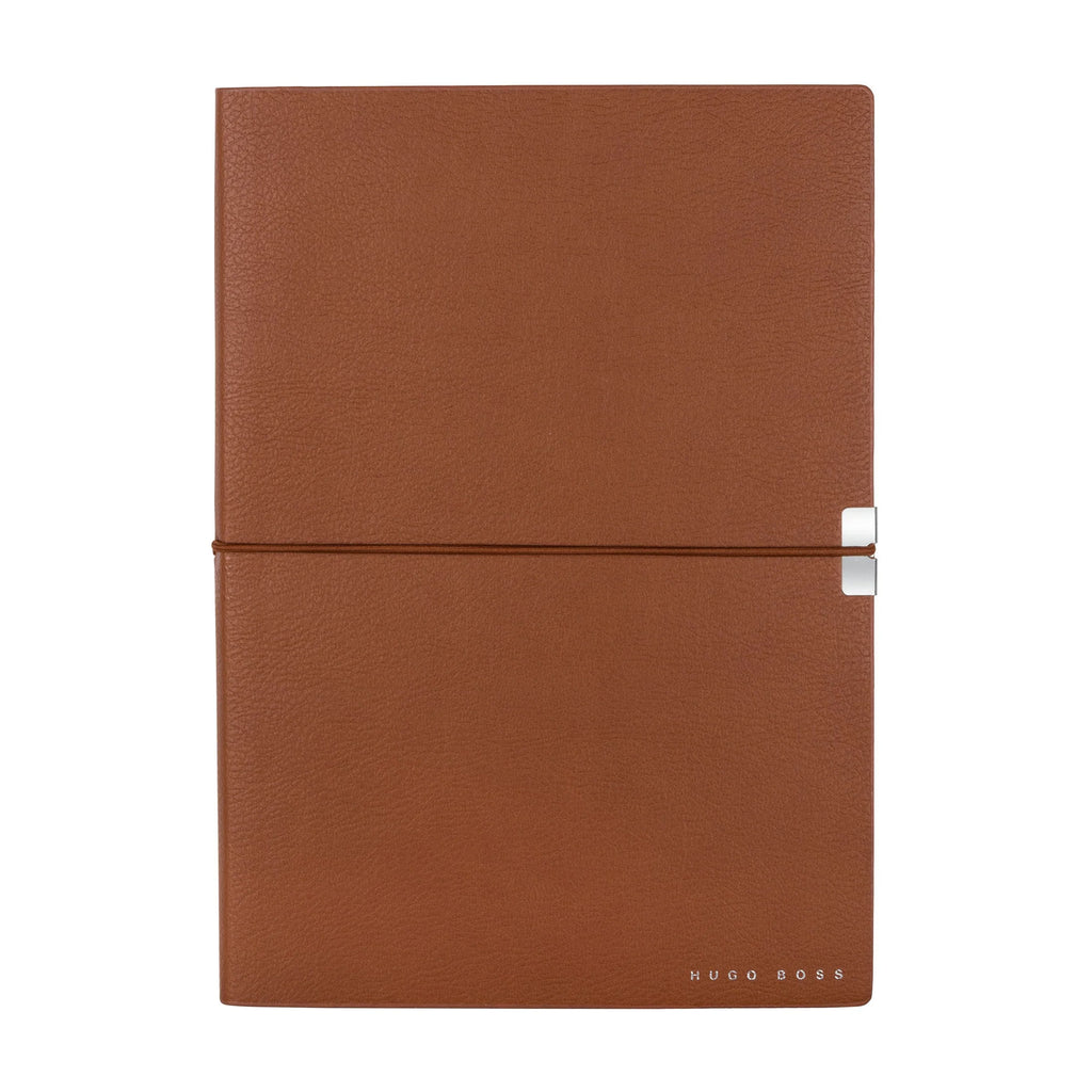 Hugo Boss Storyline Camel Lined A5 Notebook HNH124ZL