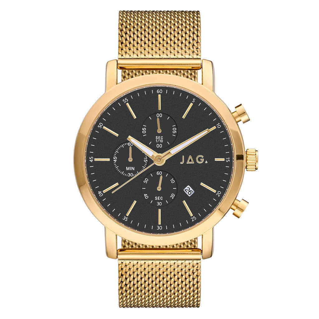 Jag Chronograph Cabarita Gold-Tone Stainless Steel Watch J28