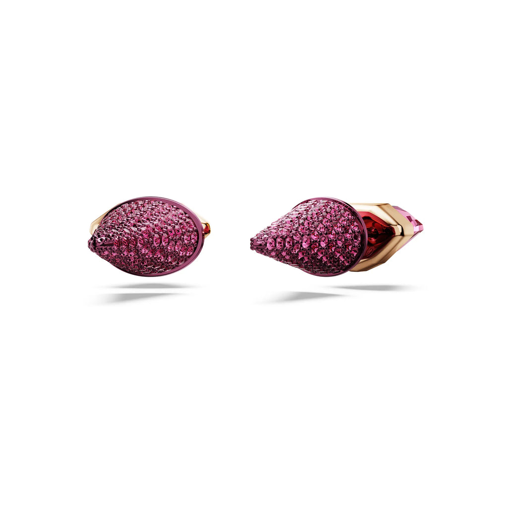 Swarovski Lucent Pink Crystal Spike Stud Earrings 5680712