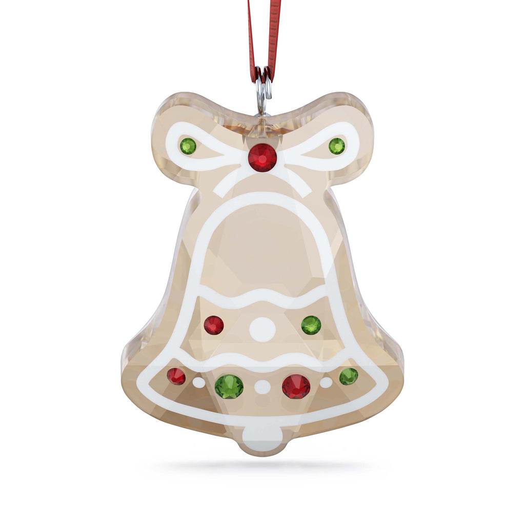 Swarovski Holiday Cheers Gingerbread Bell Ornament 5681580