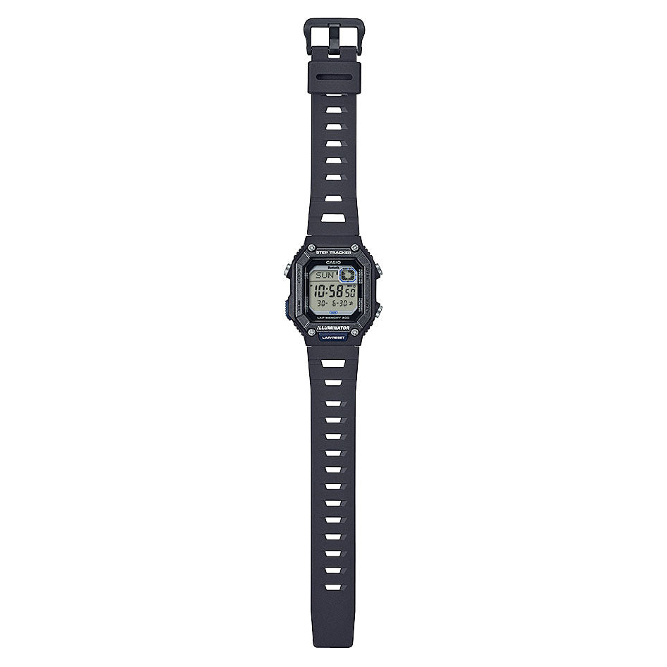 Casio Step Tracker Bluetooth Black Digital Watch WSB1000-1A