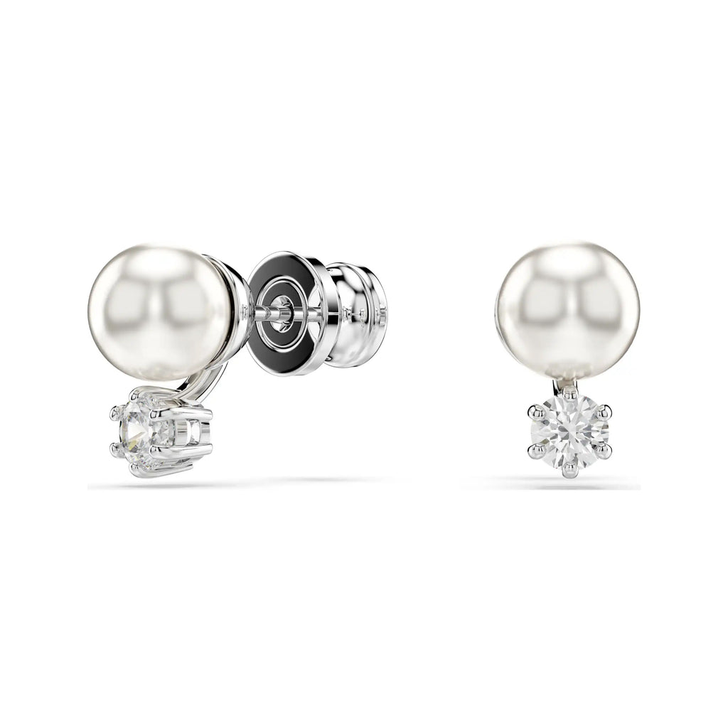 Swarovski Matrix Pearl & Crystal Stud Earrings 5694225