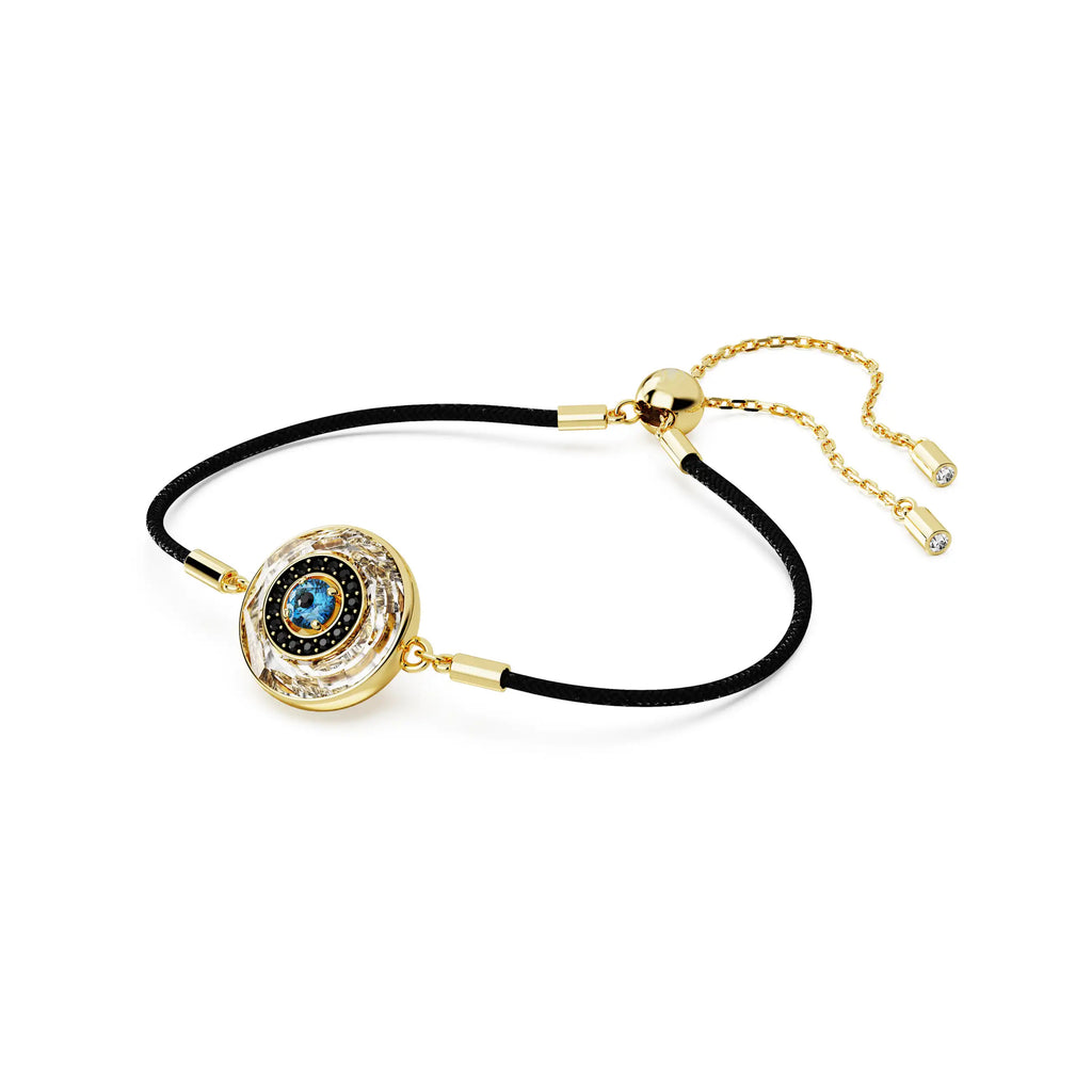 Swarovski Symbolica Evil Eye Black Cord Crystal Bracelet 569