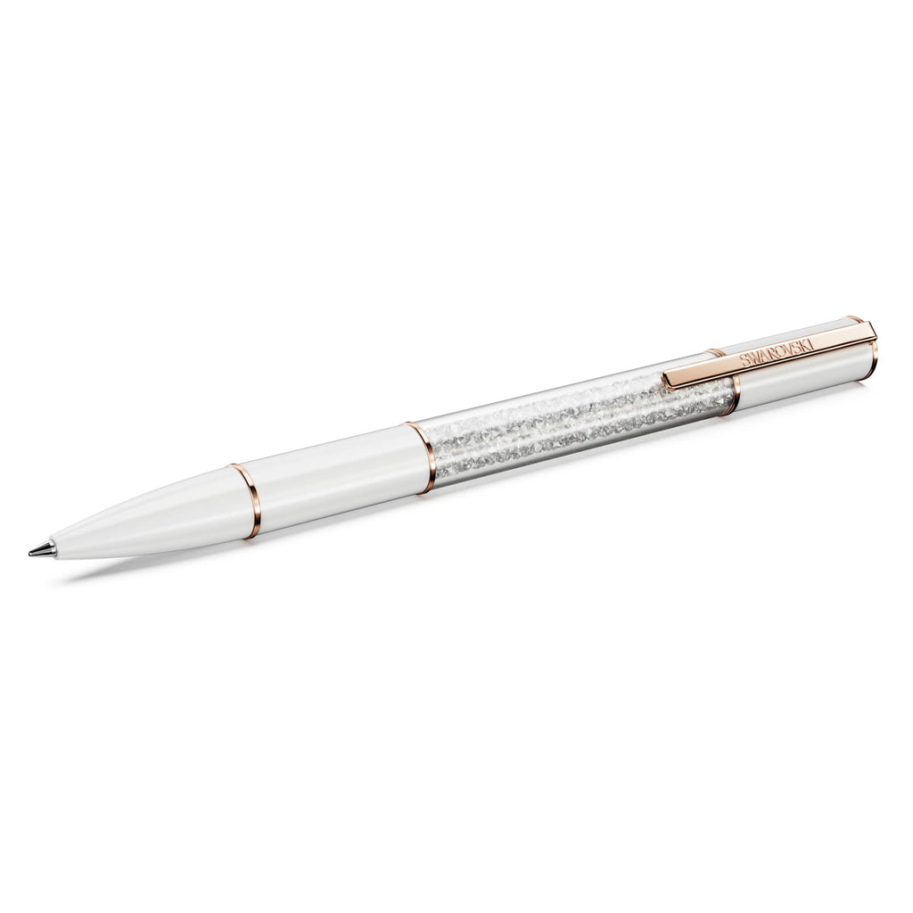 Swarovski Crystalline Lustre White & Rose Ballpoint Pen 5694