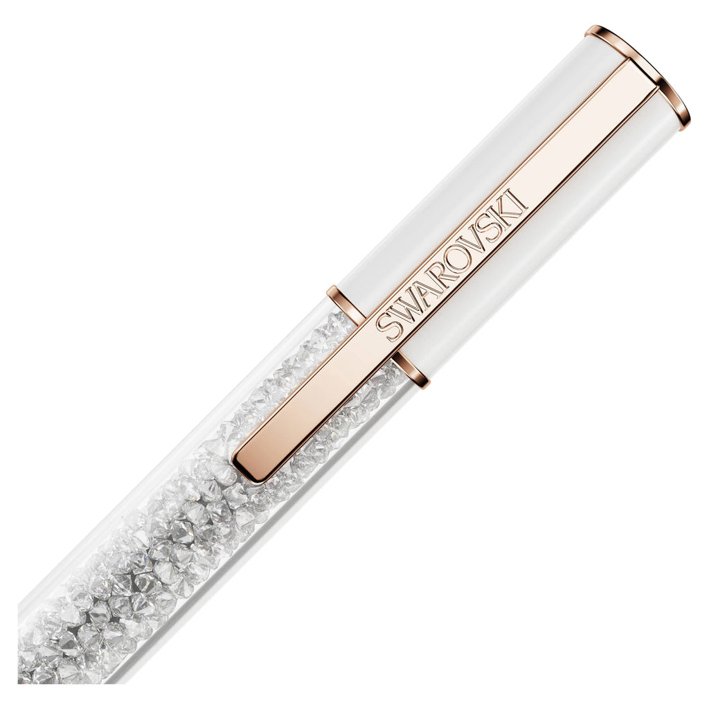 Swarovski Crystalline Lustre White & Rose Ballpoint Pen 5694