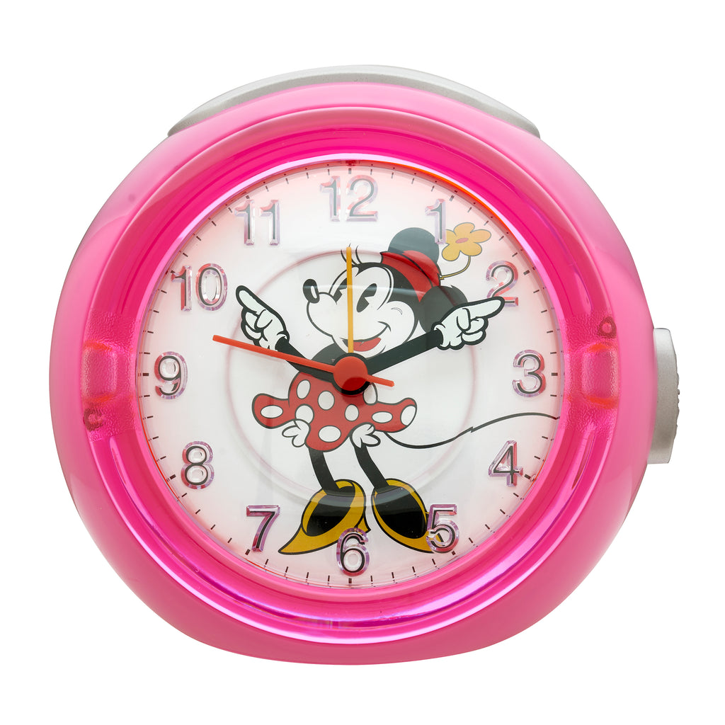 Disney Minnie Mouse Pink Musical Alarm Clock TR87995