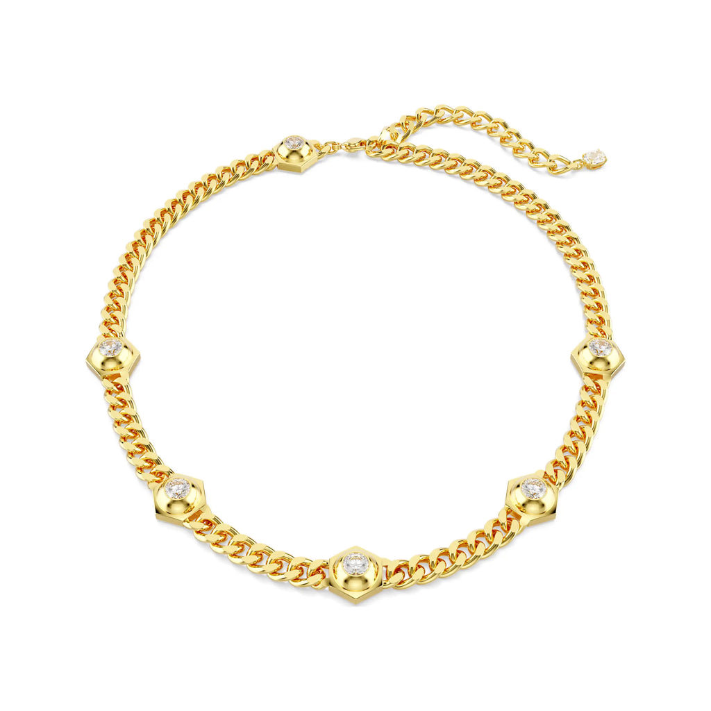 Swarovski Numina Gold Tone Crystal Necklace 5689424