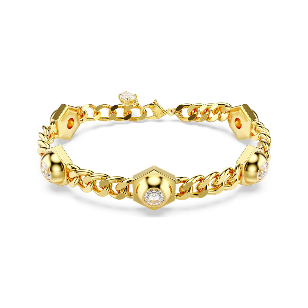 Swarovski Numina Gold Tone Crystal Bracelet 5687701