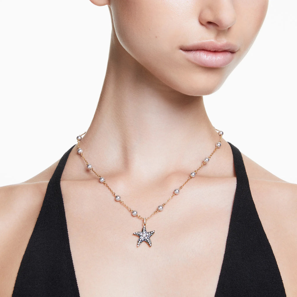 Swarovski Idyllia Starfish Pearl & Crystal Necklet 5684116