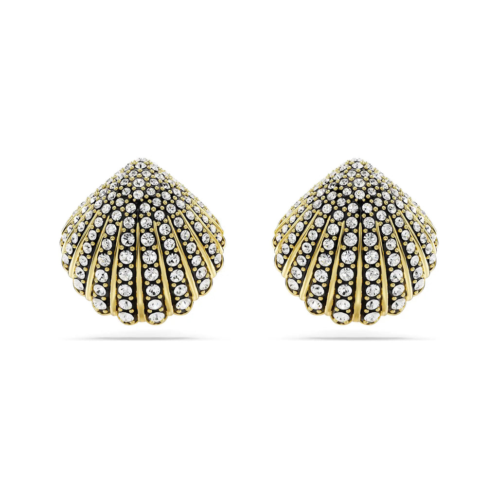 Swarovski Idyllia Shell Crystal Stud Earrings 5683970