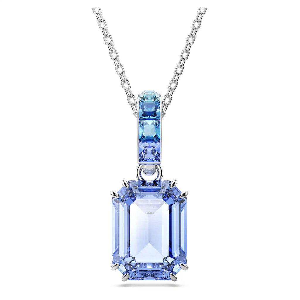 Swarovski Millenia Octagon Cut Blue Crystal Pendant 5696518