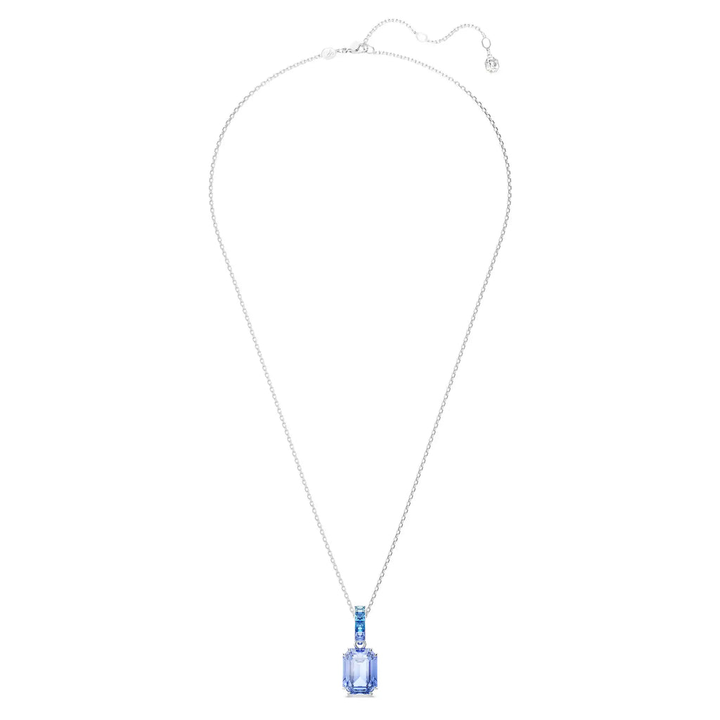 Swarovski Millenia Octagon Cut Blue Crystal Pendant 5696518