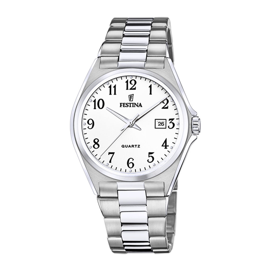 Festina Classic Stainless Steel Analogue Watch F20552-1