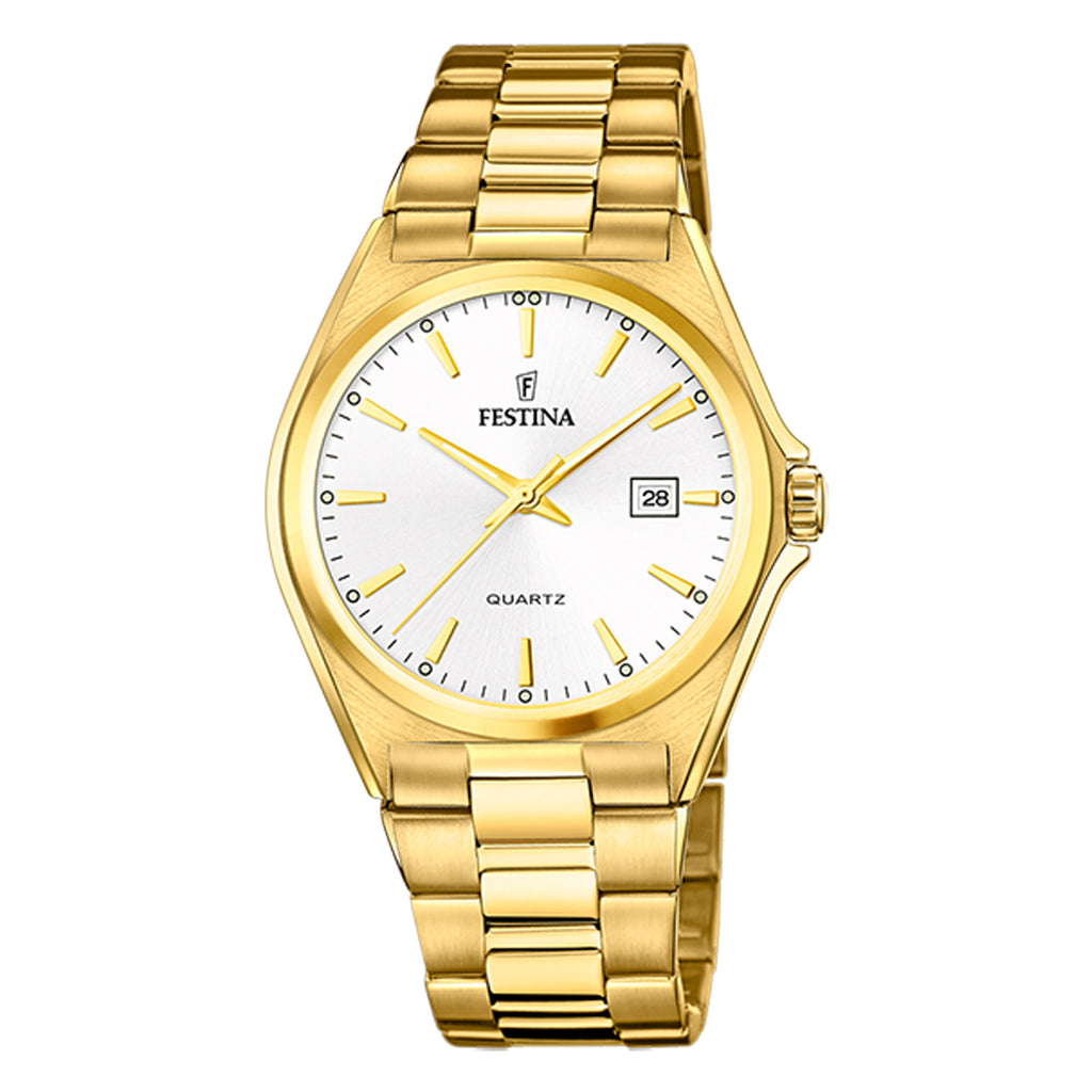 Festina Gold-Tone Stainless Steel Watch F20555-2