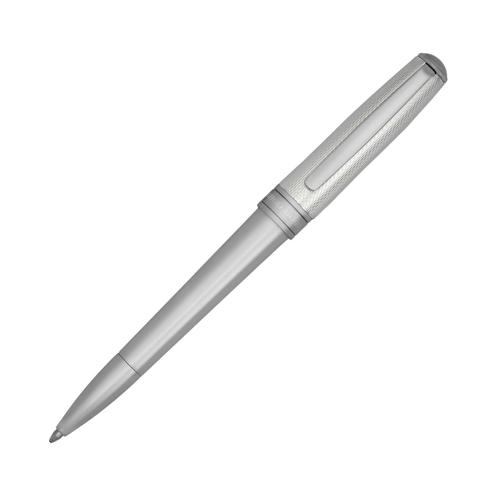 Hugo Boss Essential Metal Silver Ballpoint Pen HSY4874C