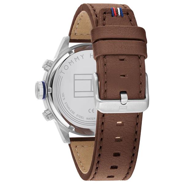 Tommy Hilfiger Trent Multi-function Brown Leather Watch 1791