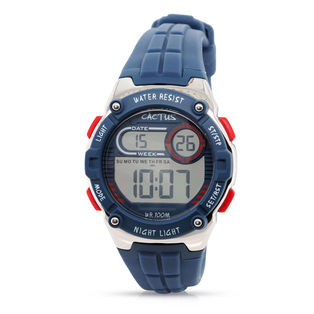 Cactus Galaxy Blue & Red Multi-Function Children's Watch CAC