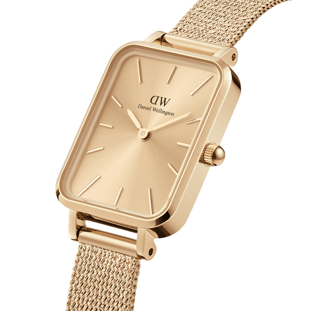 Daniel Wellington Quadro Pressed Unitone Gold Watch DW001004