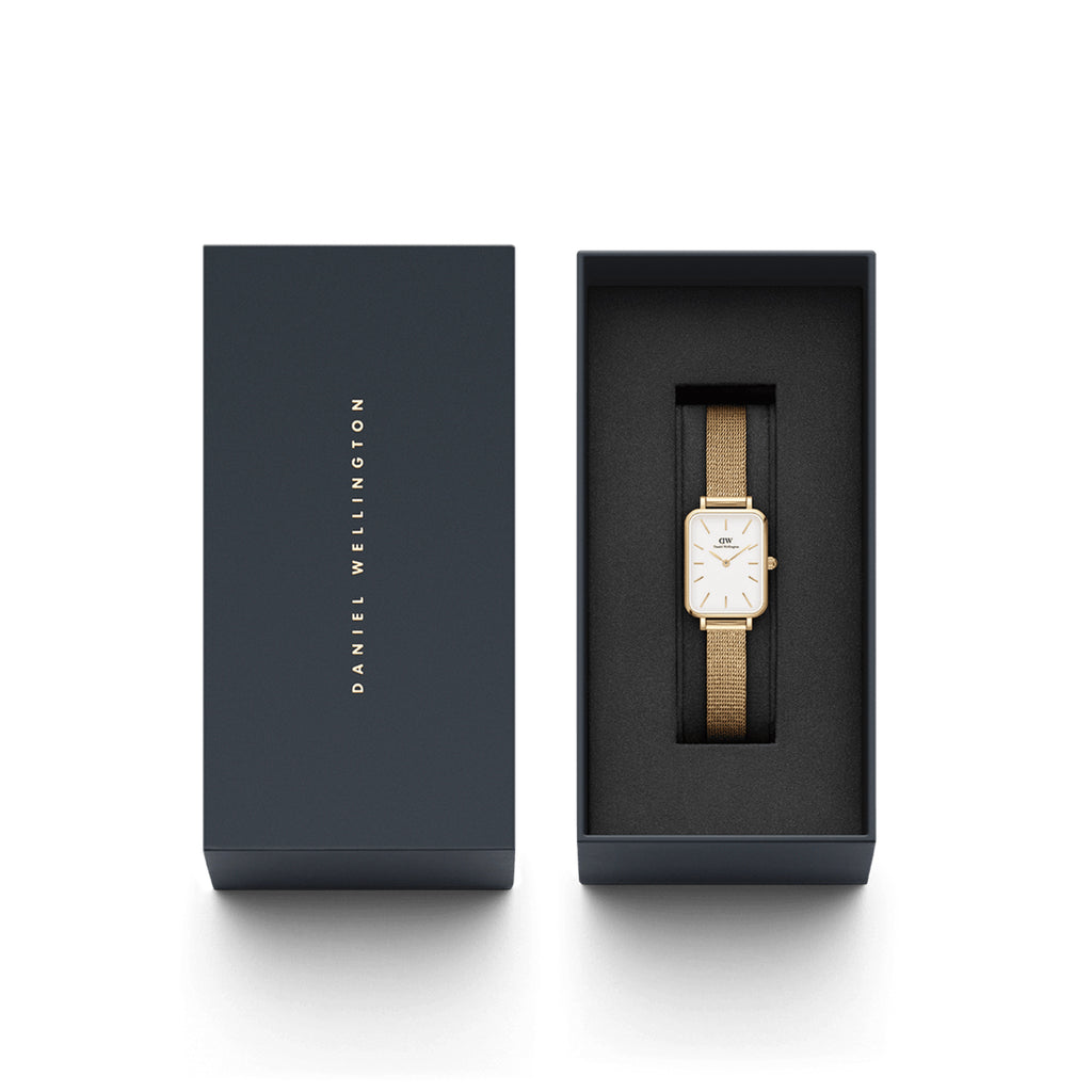 Daniel Wellington Quadro Pressed Evergold Watch DW00100556