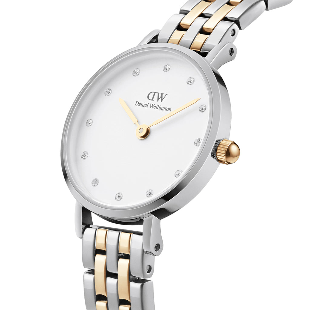 Daniel Wellington Petite Lumine 5-Link 2-Tone Watch DW001006