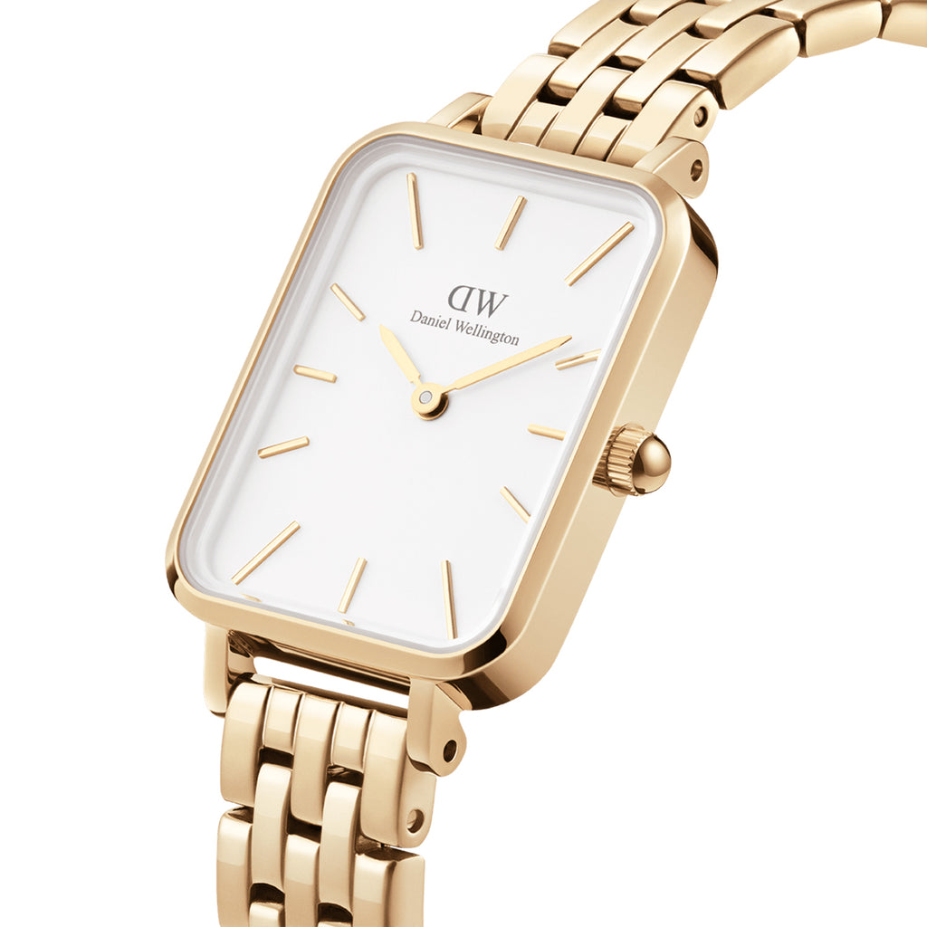 Daniel Wellington Quadro 5-Link Evergold Watch DW00100622