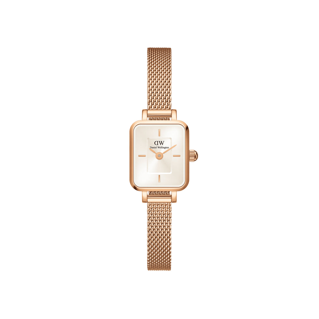 Daniel Wellington Quadro Mini Melrose Champagne Watch DW0010