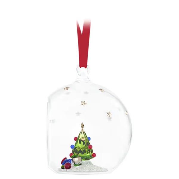 Swarovski Holiday Cheers Tree and Gifts Ball Ornament 568163