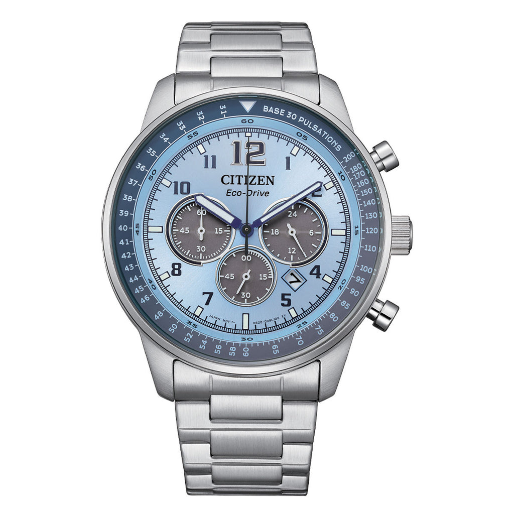 Citizen Eco-Drive Limited Edition Light Blue Dial Watch CA45