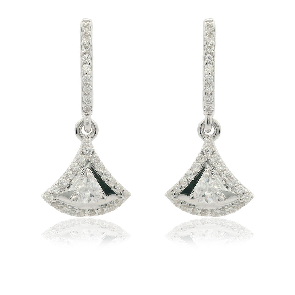 Georgini Chic Noel Fantastic Cubic Zirconia Drop Studs IE119