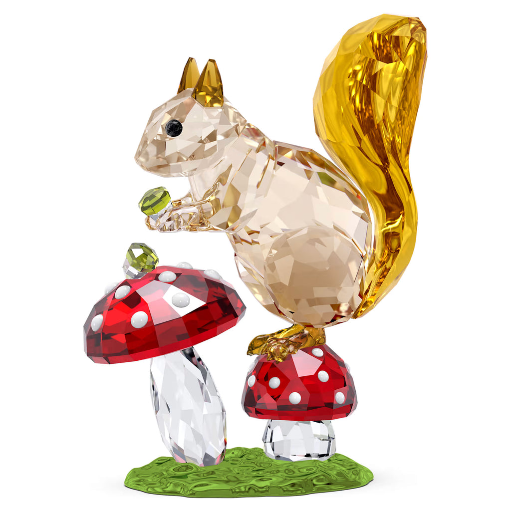 Swarovski Idyllia Squirrel and Mushrooms 5684343