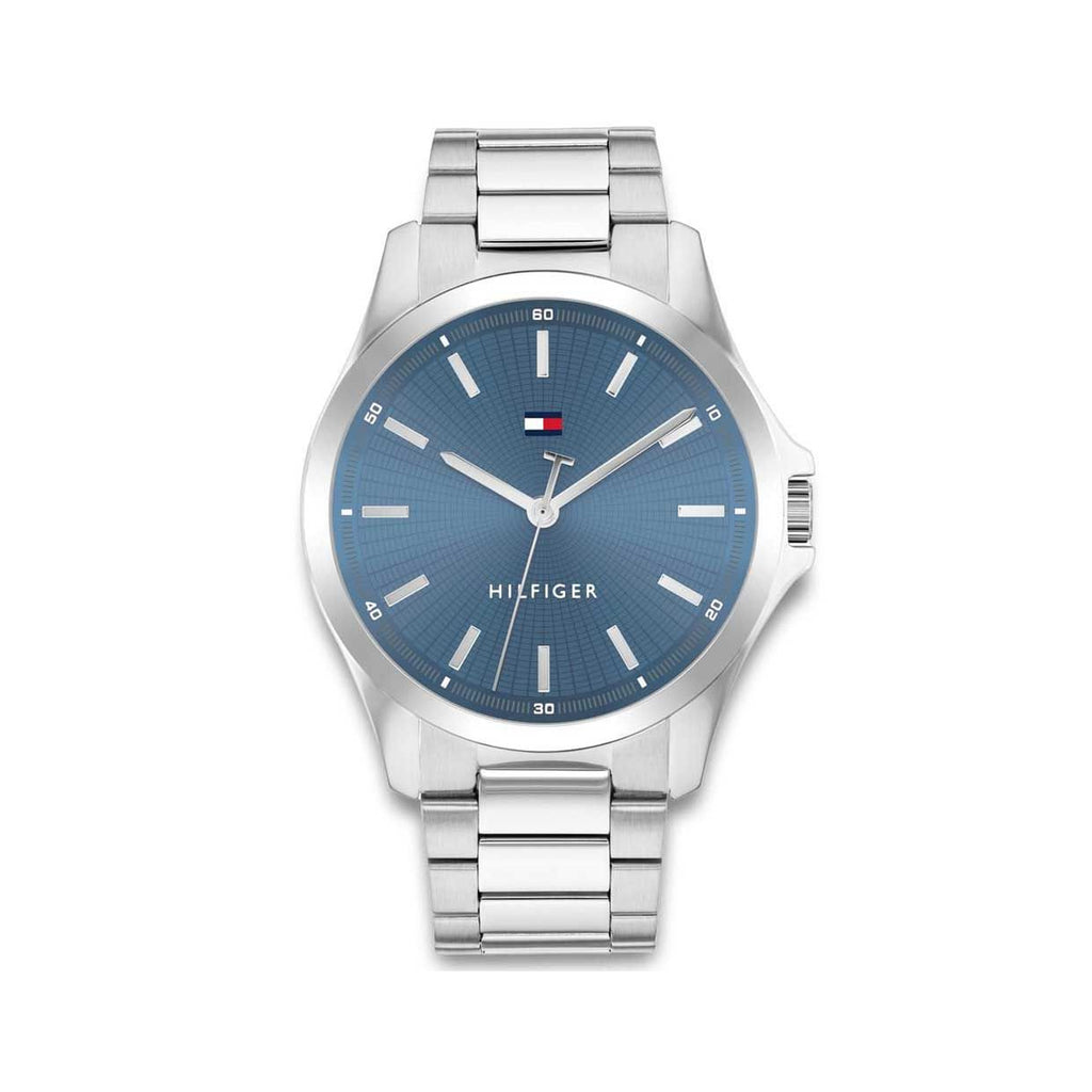 Tommy Hilfiger Bruce Stainless Steel Blue Dial Watch 1710670