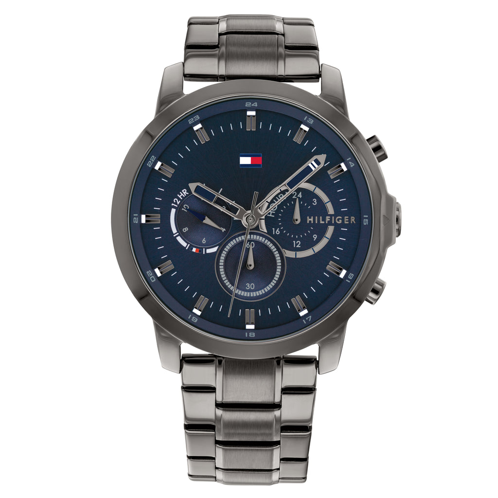 Tommy Hilfiger Jameson Multi-Function Gunmetal Grey Watch 17