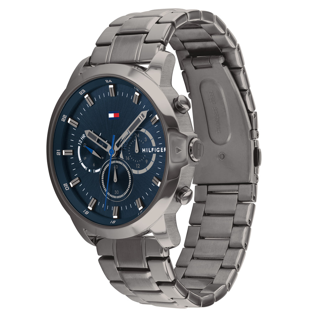 Tommy Hilfiger Jameson Multi-Function Gunmetal Grey Watch 17