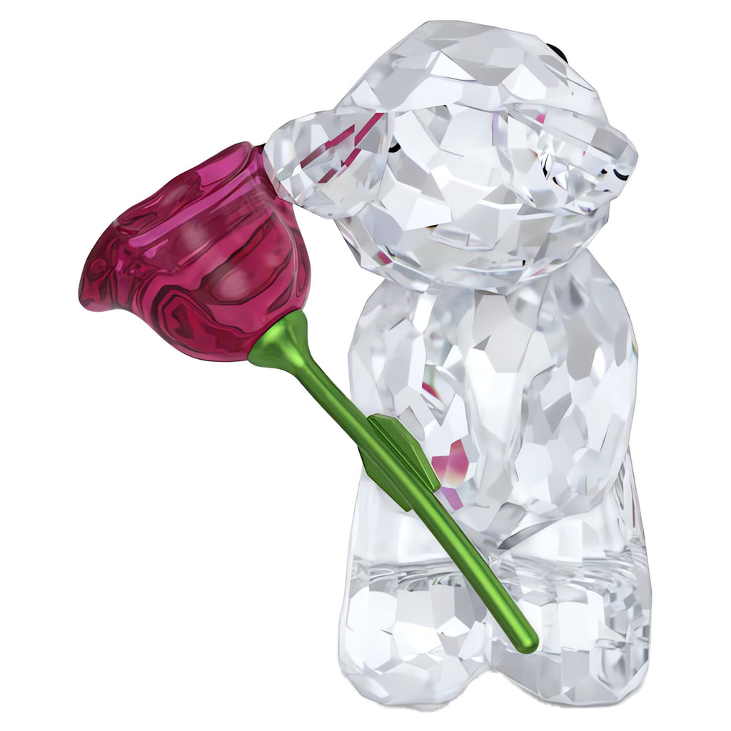 Swarovski Kris Bear 'A Rose With Love' Ornament 5691390