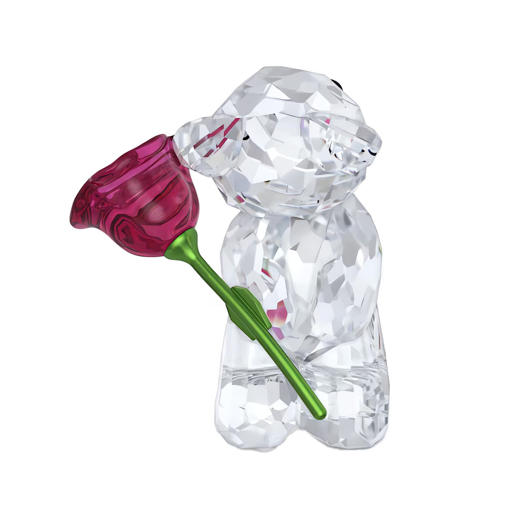 Swarovski Kris Bear 'A Rose With Love' Ornament 5691390