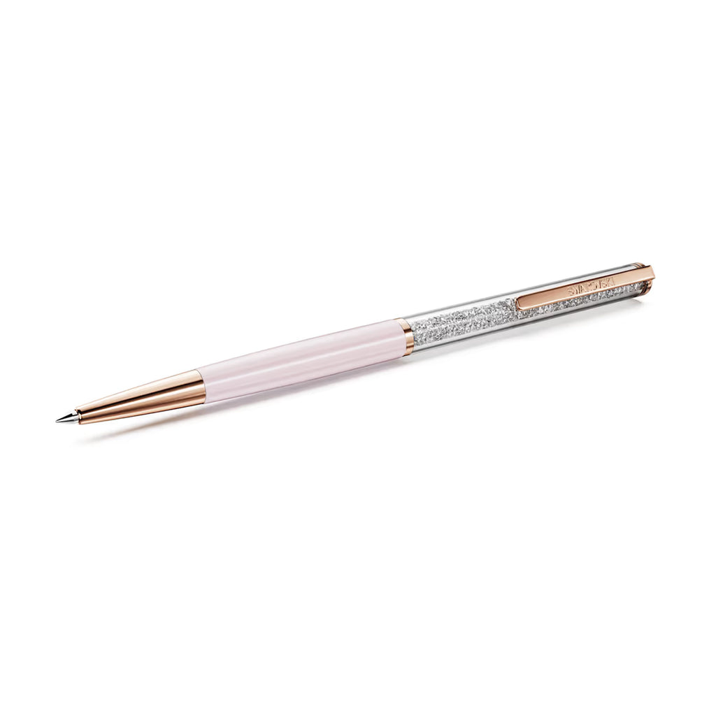 Swarovski Crystalline Pink & Rose-Tone Silk Ballpoint Pen 57